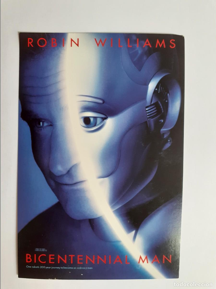Postales: POSTAL PUBLICITARIA - ROBIN WILLIAMS BICENTENNIAL MAN - Foto 1