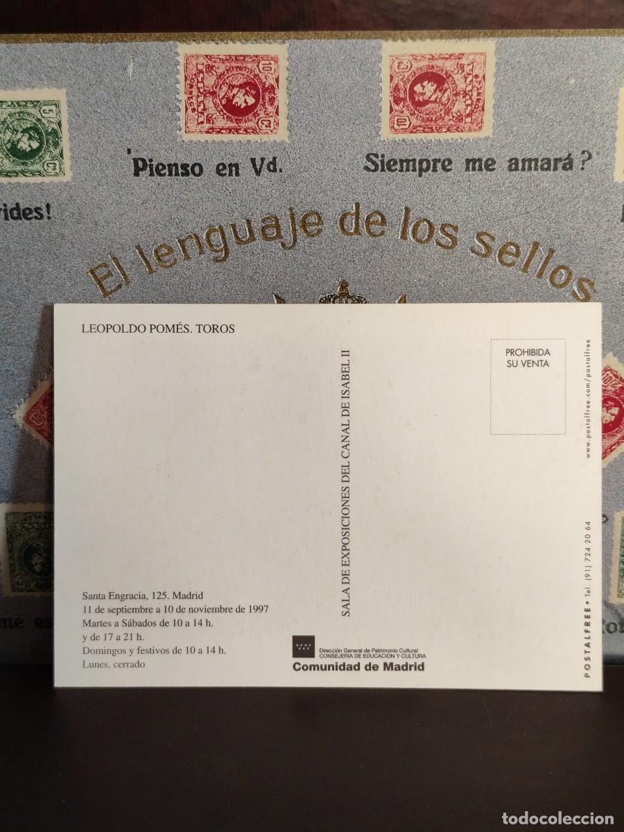 Postales: P3869 Postal Leopoldo Pomes Toros Postalfree - Foto 2