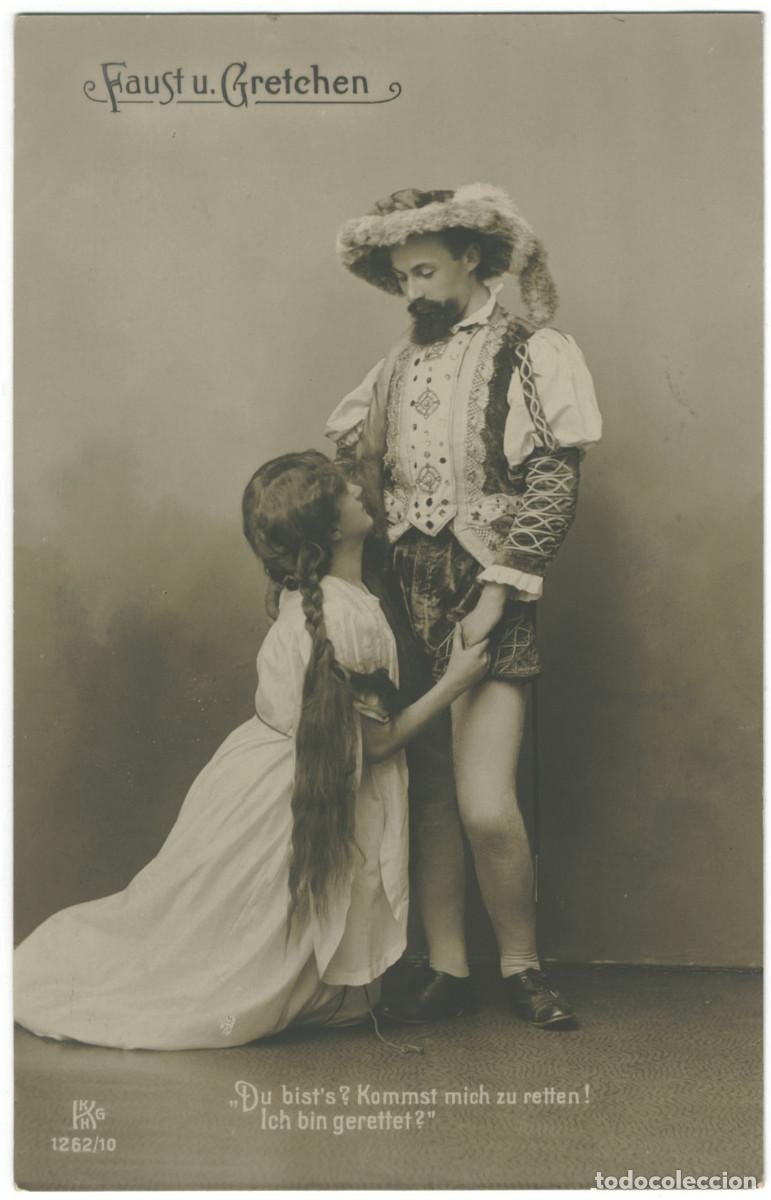 Postales: Faust und Gretchen_KKHG; 1262-10 - Foto 1