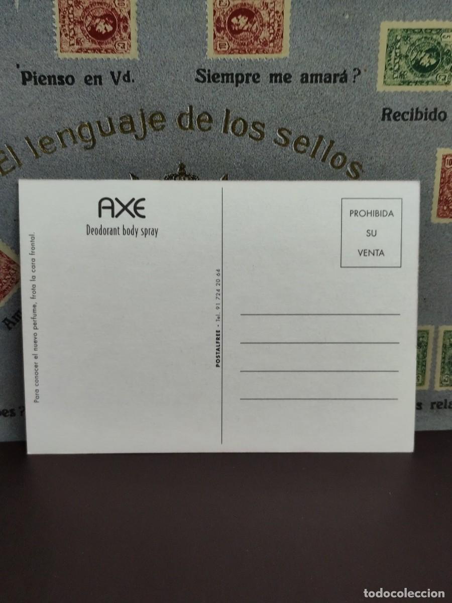 Postales: P3904 Postal AXE Deodorant body spray Postalfree - Foto 2