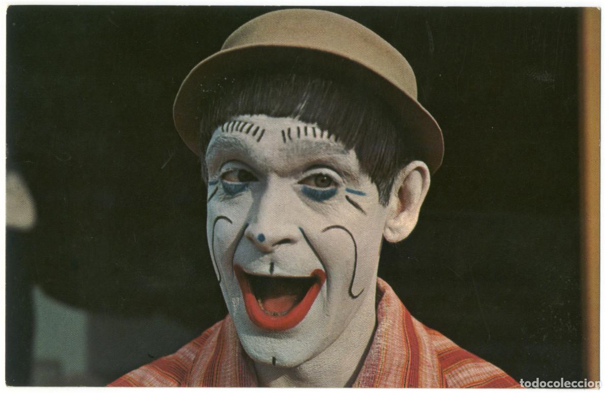 Postales: 4 postales clowns circo USA. - Foto 3
