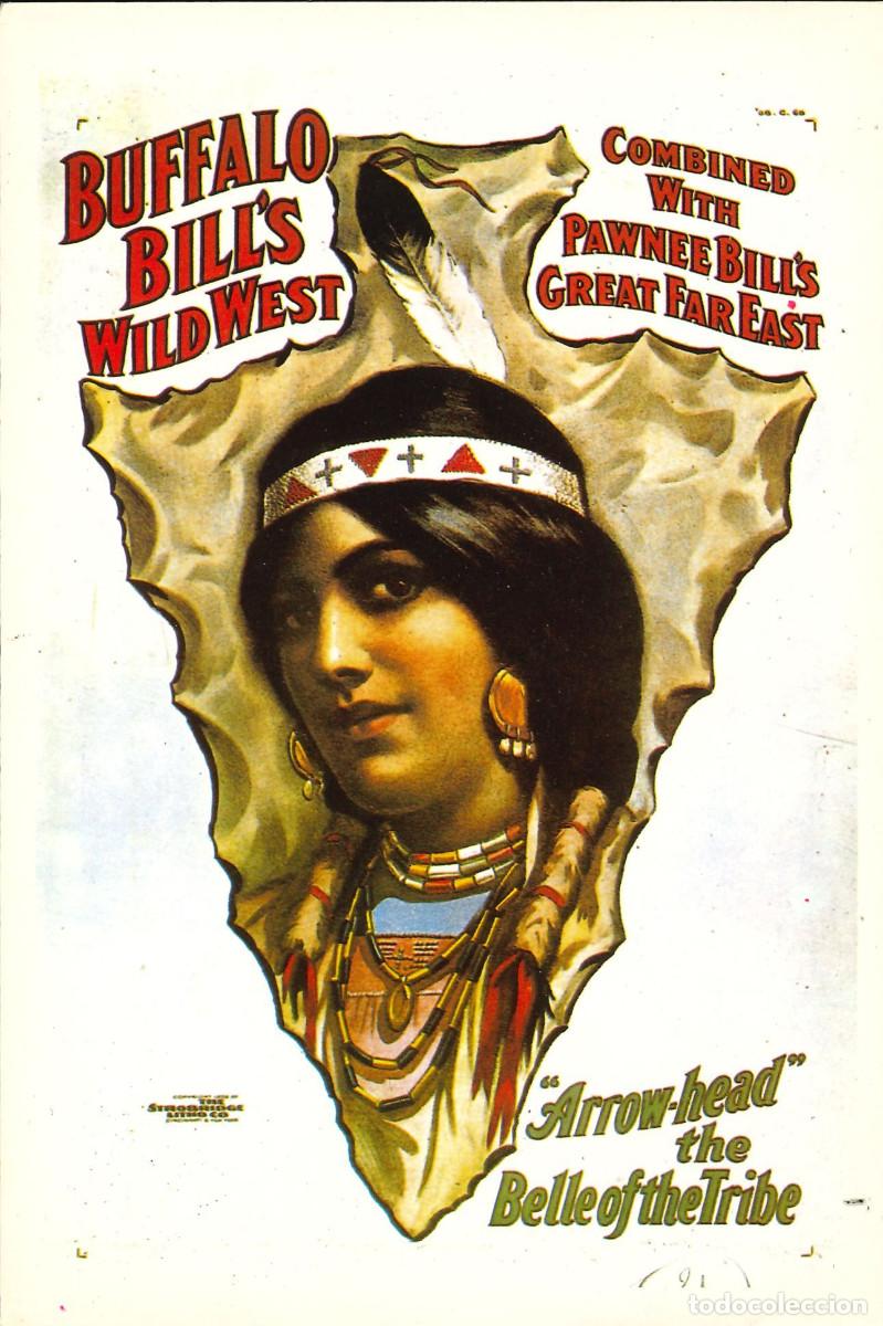 Postales: Postal publicitaria espect&aacute;culo Buffalo Bills - Foto 1