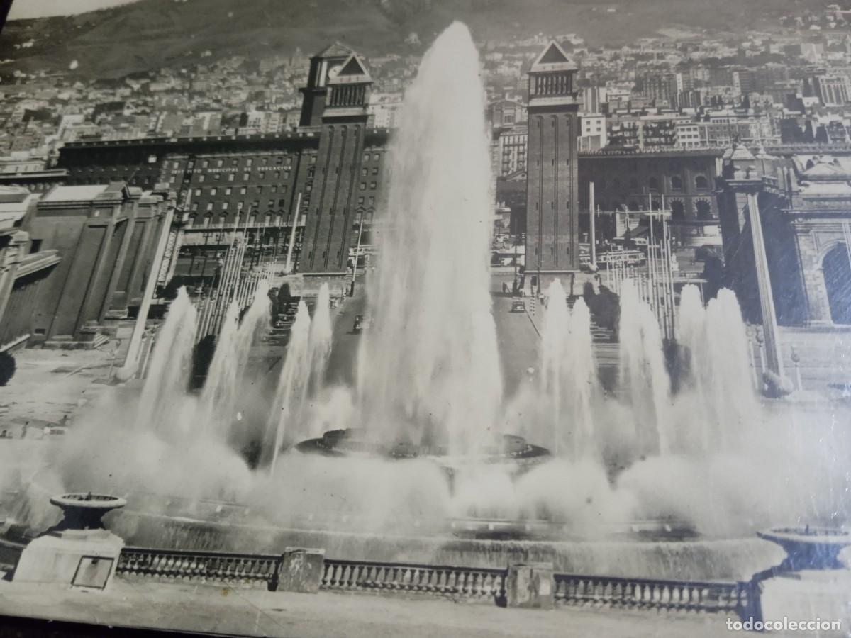 Postales: Barcelona.Parque de Montjuich.Surtidor. - Foto 2