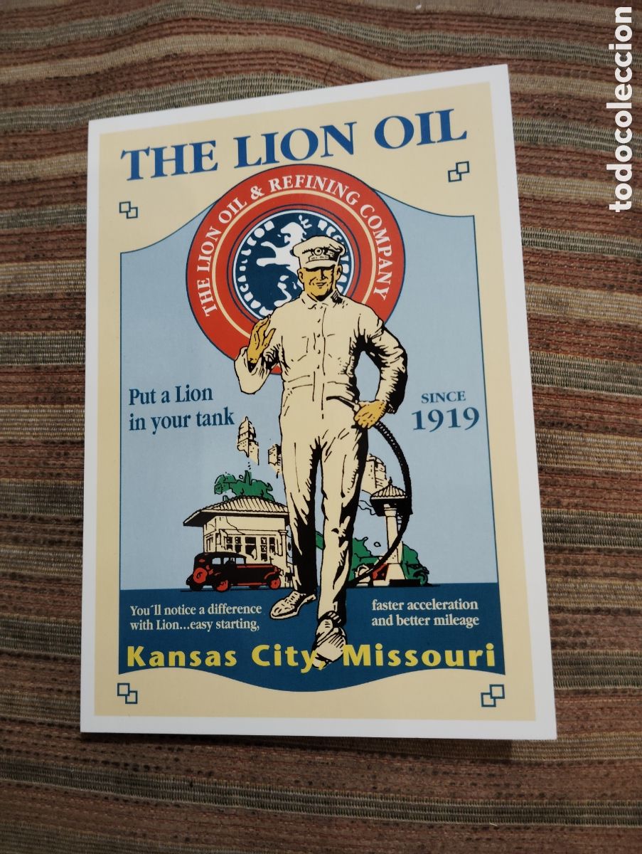 Cartes Postales: THE LION OIL & REFINING COMPANY