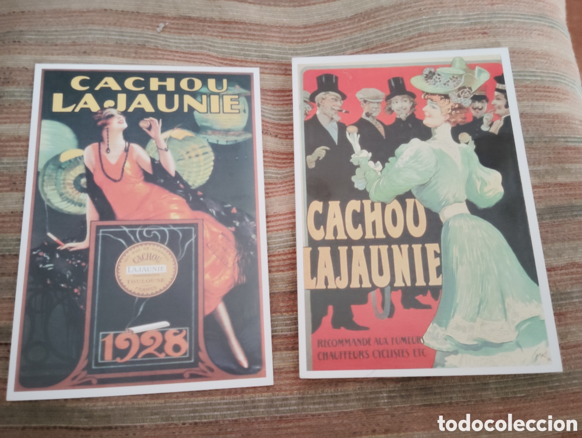 Cartes Postales: 2 POSTALES DE CACHOU LAJAUNIE
