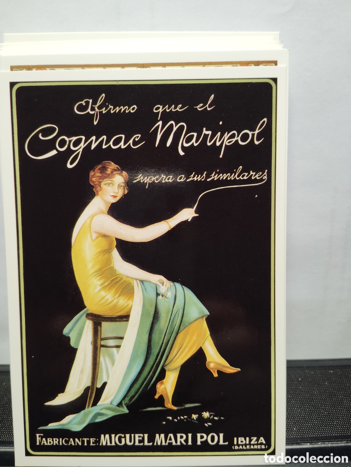 Postales: POSTAL CARLOS VELASCO. COGNAC MARIPOL - Foto 1