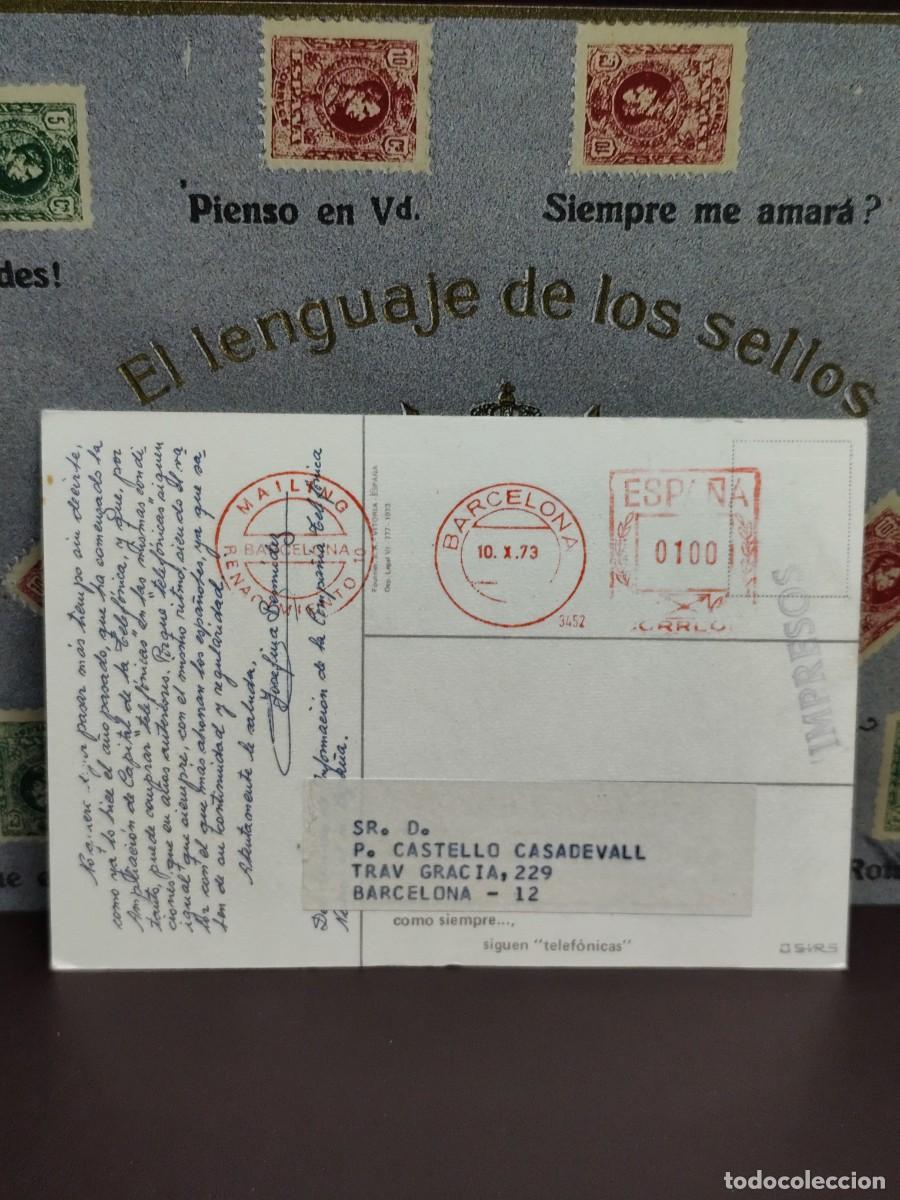 Postales: P4021 Postal Como siempre..., siguen telef&oacute;nicas. Osiris - Foto 2