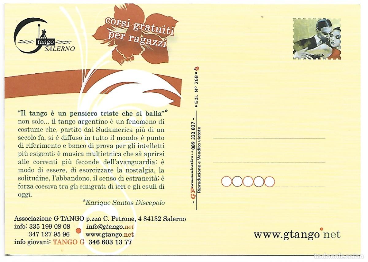 Postales: PUBLICIDAD DE BAILE &rdquo; TANGO &rdquo; - Foto 2