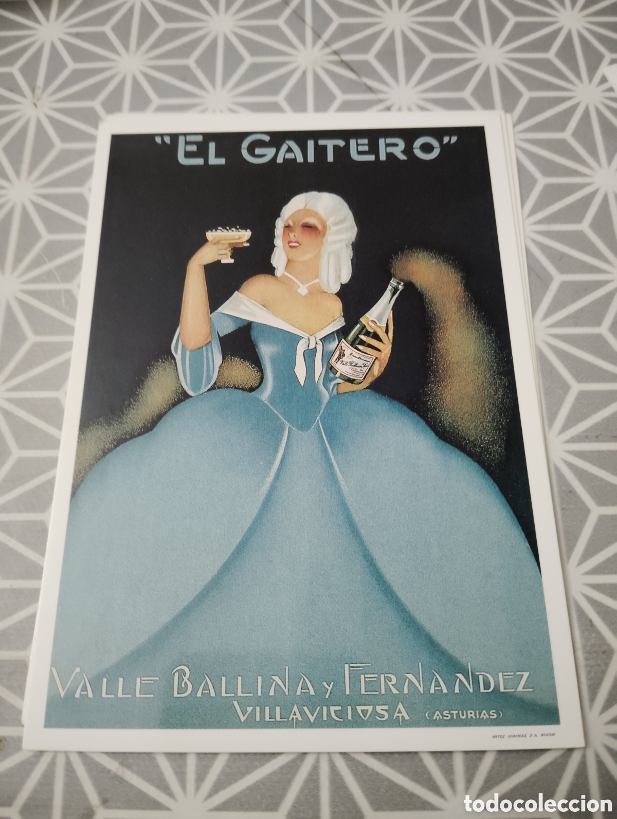 Cartes Postales: EL GAITERO. POSTAL CARLOS VELASCO. S/C.