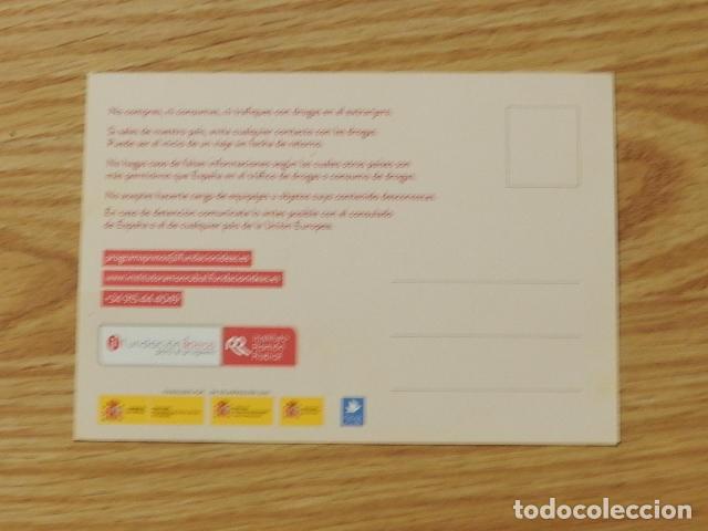 Postales: Postal Si llevas droga encima en el avi&oacute;n... - Foto 2