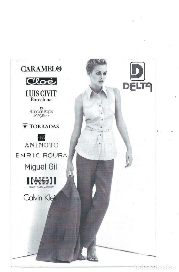Postales: PUBLICIDAD TIENDA DE MODA &rdquo; DELTA &rdquo; - Foto 1