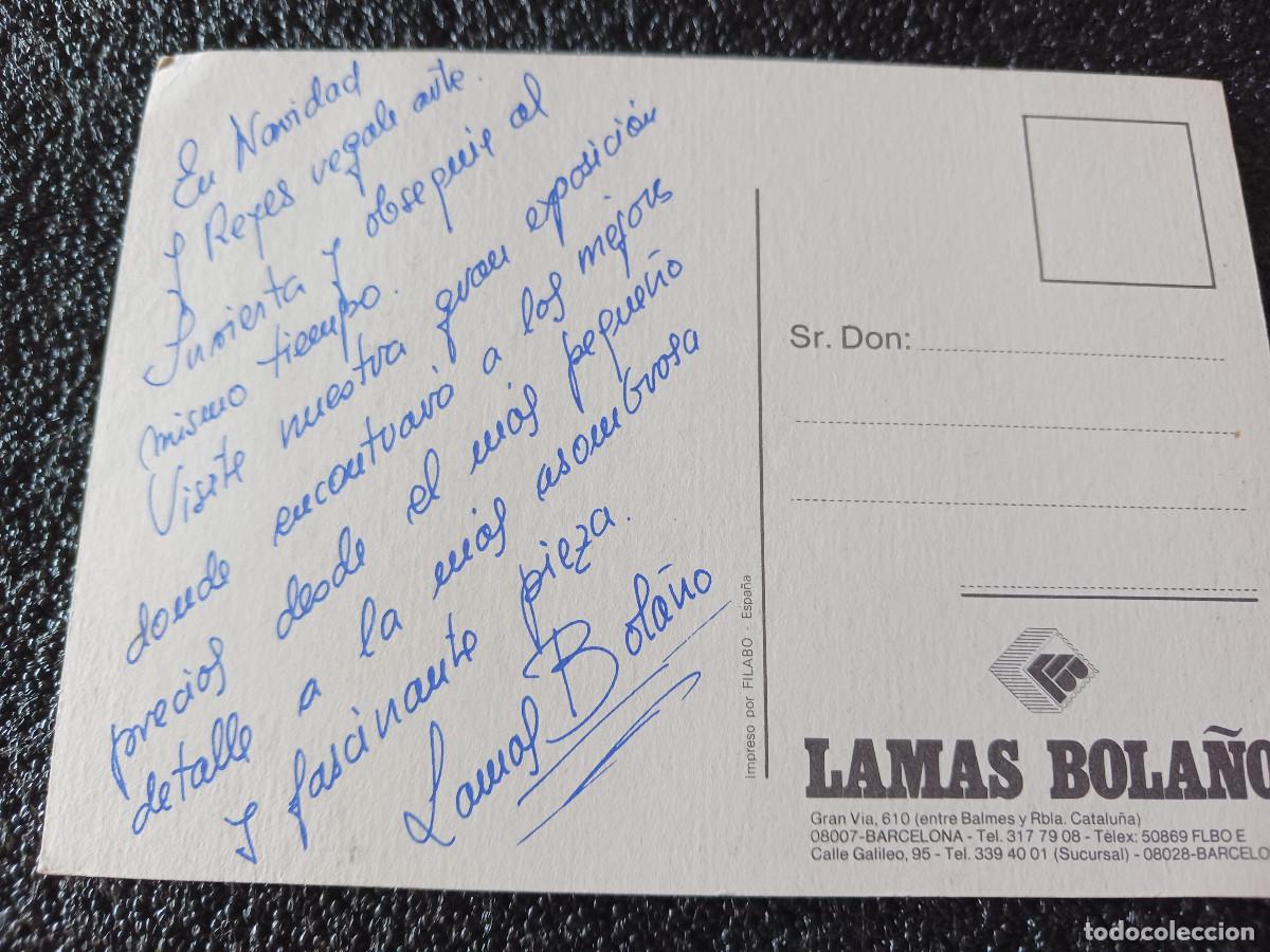 Postales: lamas bola&ntilde;os, subastas - Foto 2