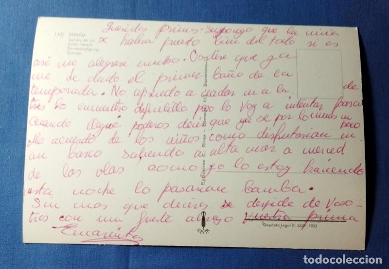 Postales: postal Espa&ntilde;a n&ordm; 1107 escrita - Foto 2