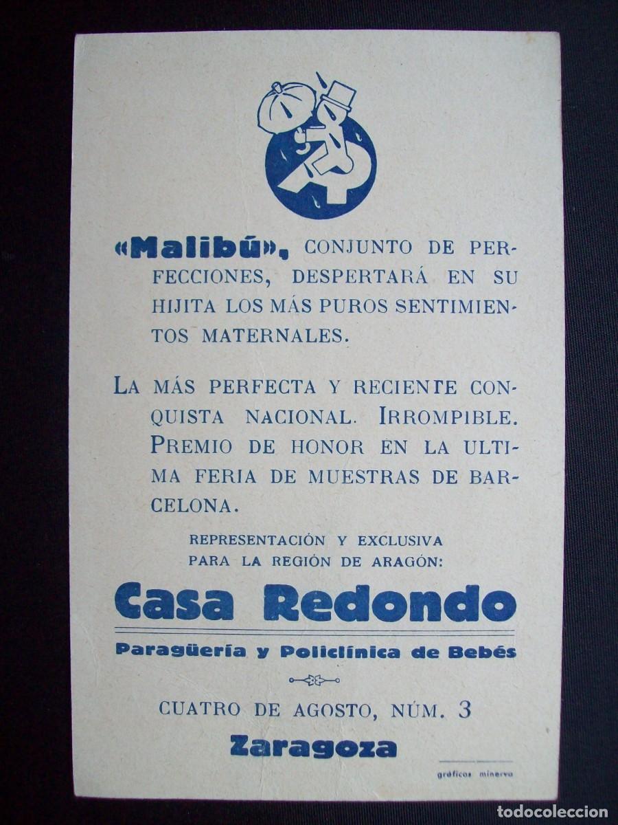 Postales: LOTE DE 2. POSTAL PUBLICITARIA MU&Ntilde;ECA MALIBU - Foto 5