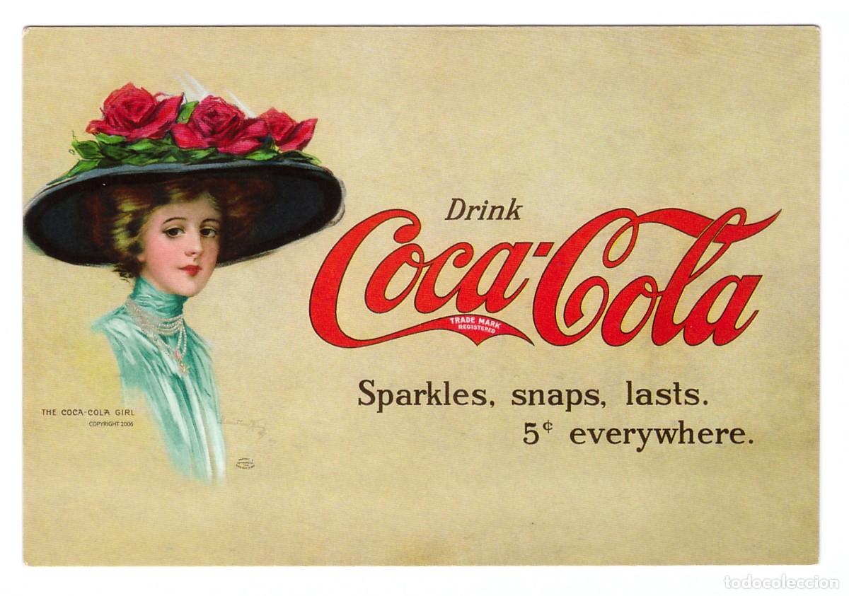 Postales: DRINK COCA-COLA // POSTAL PUBLICITARIA DE 2006 - Foto 1