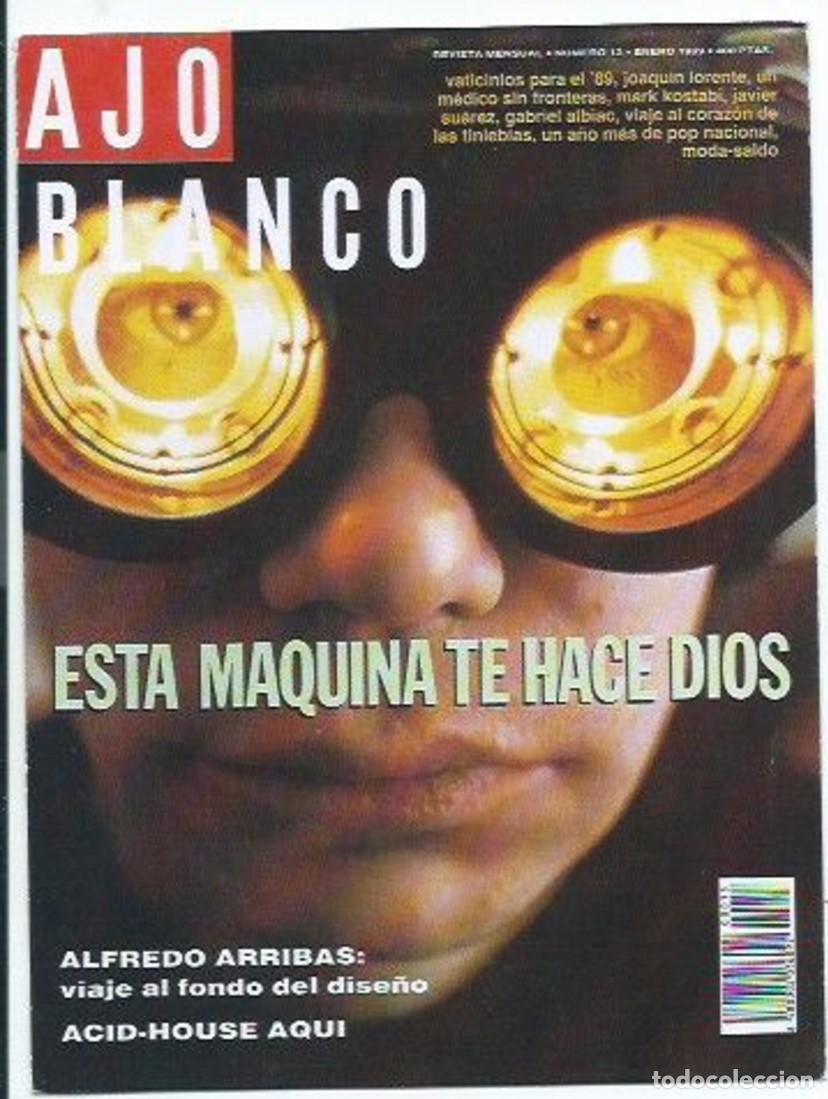 Postales: PUBLICIDAD DE LA REVISTA AJOBLANCO - Foto 1