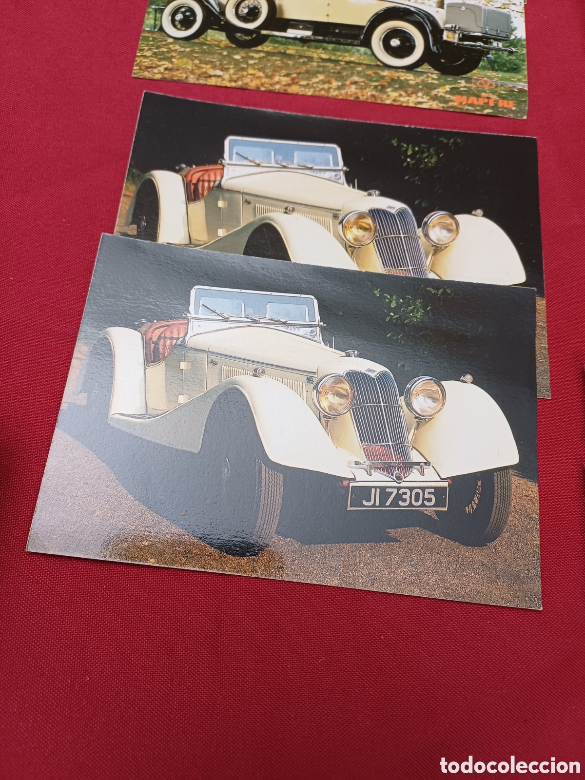 Postales: LOTE POSTALES DE COCHES, MAPFRE Y VARIOS - Foto 3