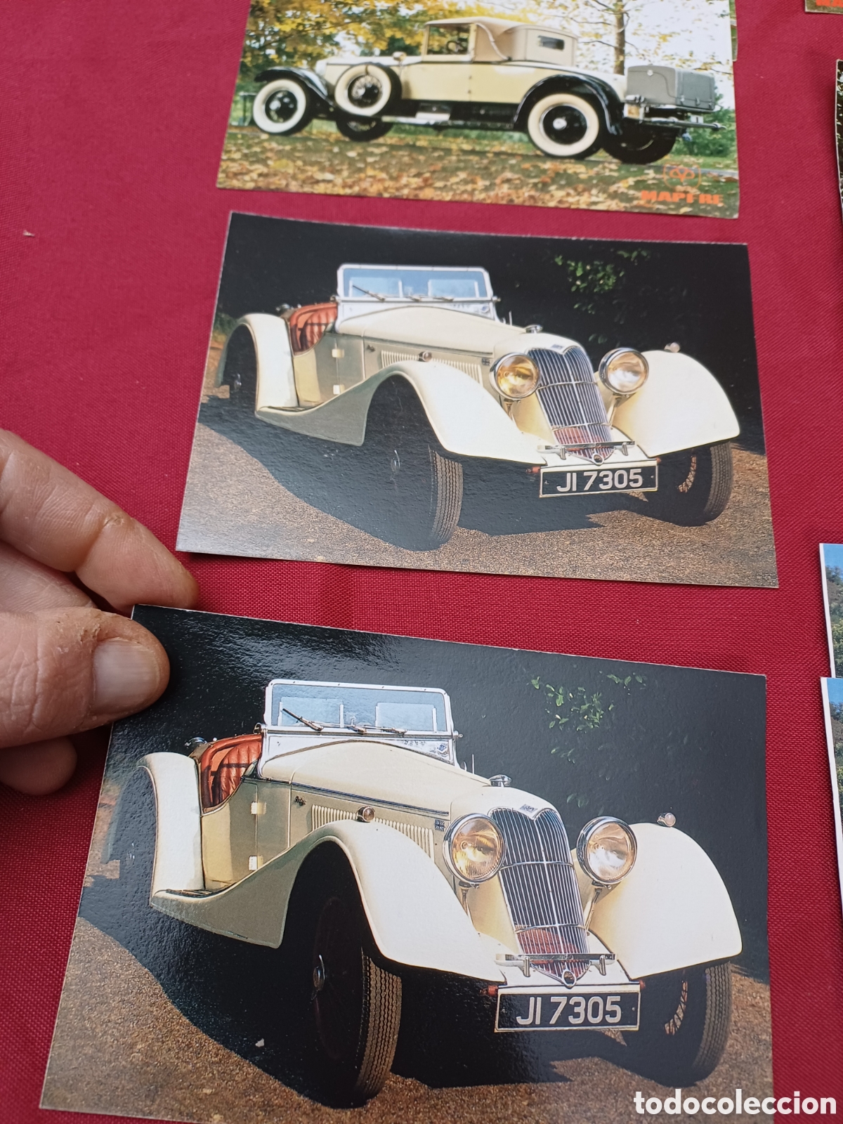 Postales: LOTE POSTALES DE COCHES, MAPFRE Y VARIOS - Foto 4