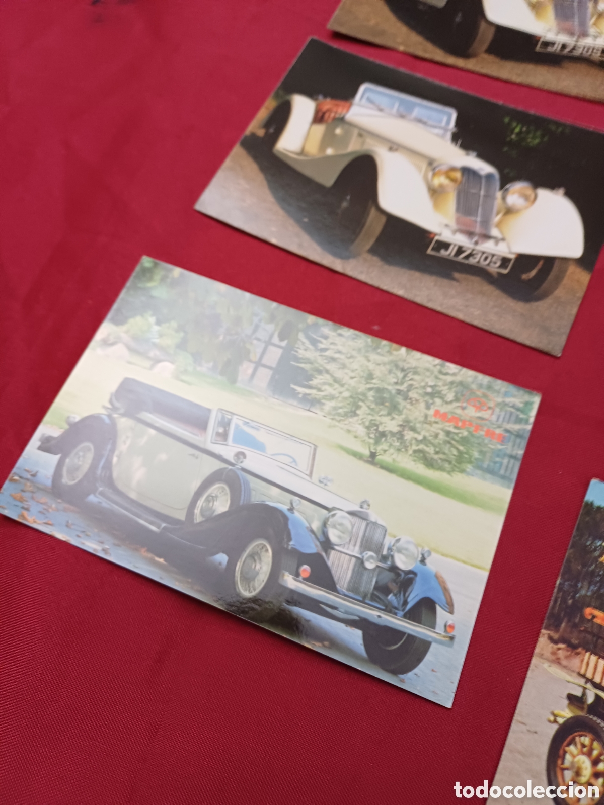 Postales: LOTE POSTALES DE COCHES, MAPFRE Y VARIOS - Foto 5