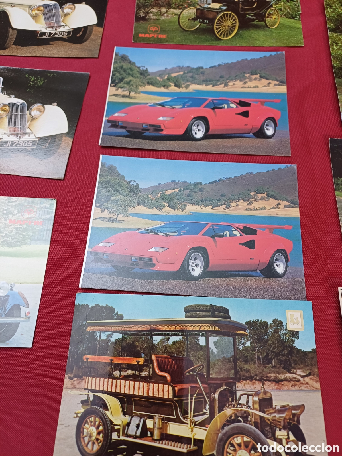 Postales: LOTE POSTALES DE COCHES, MAPFRE Y VARIOS - Foto 6