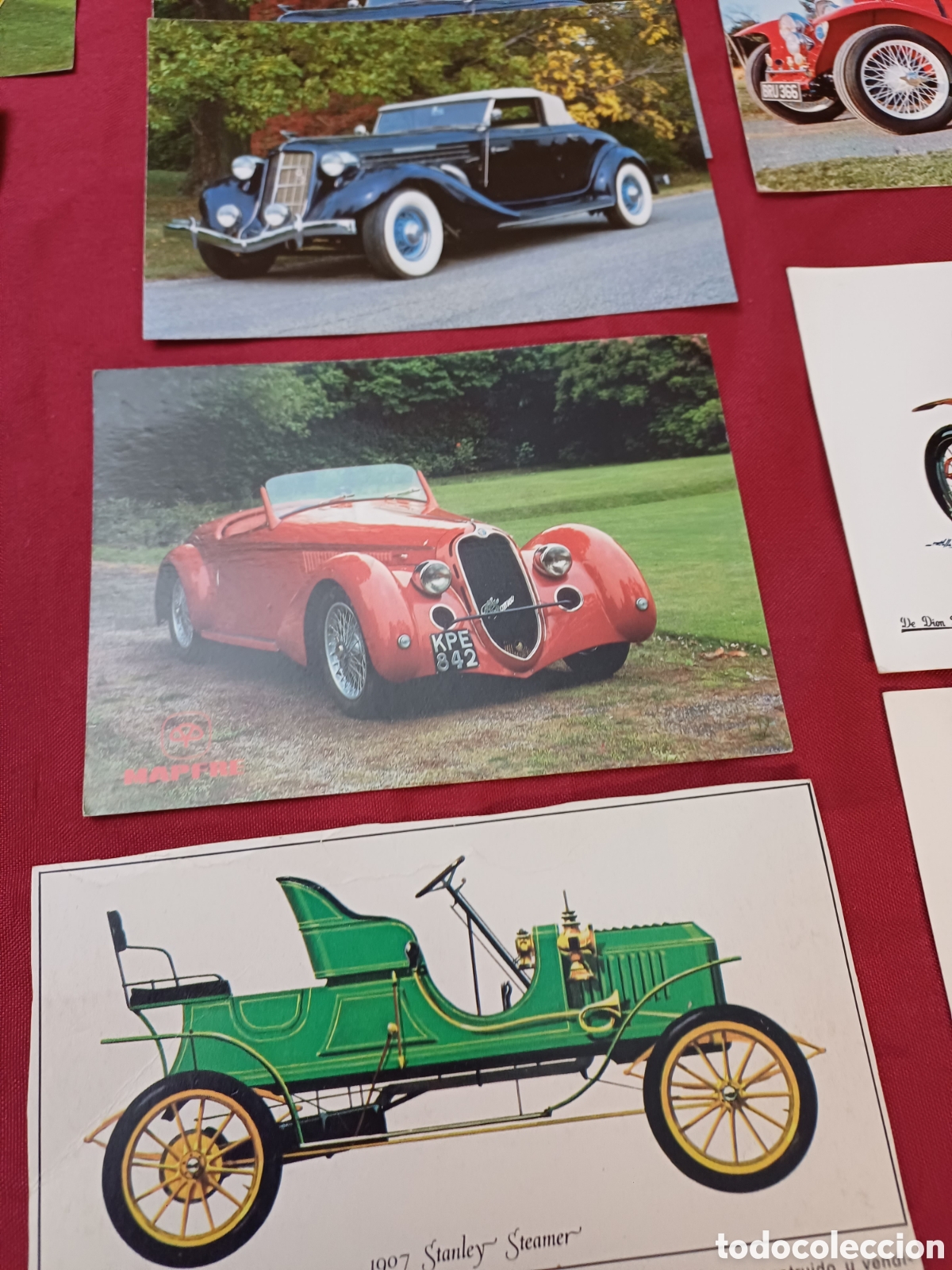 Postales: LOTE POSTALES DE COCHES, MAPFRE Y VARIOS - Foto 7