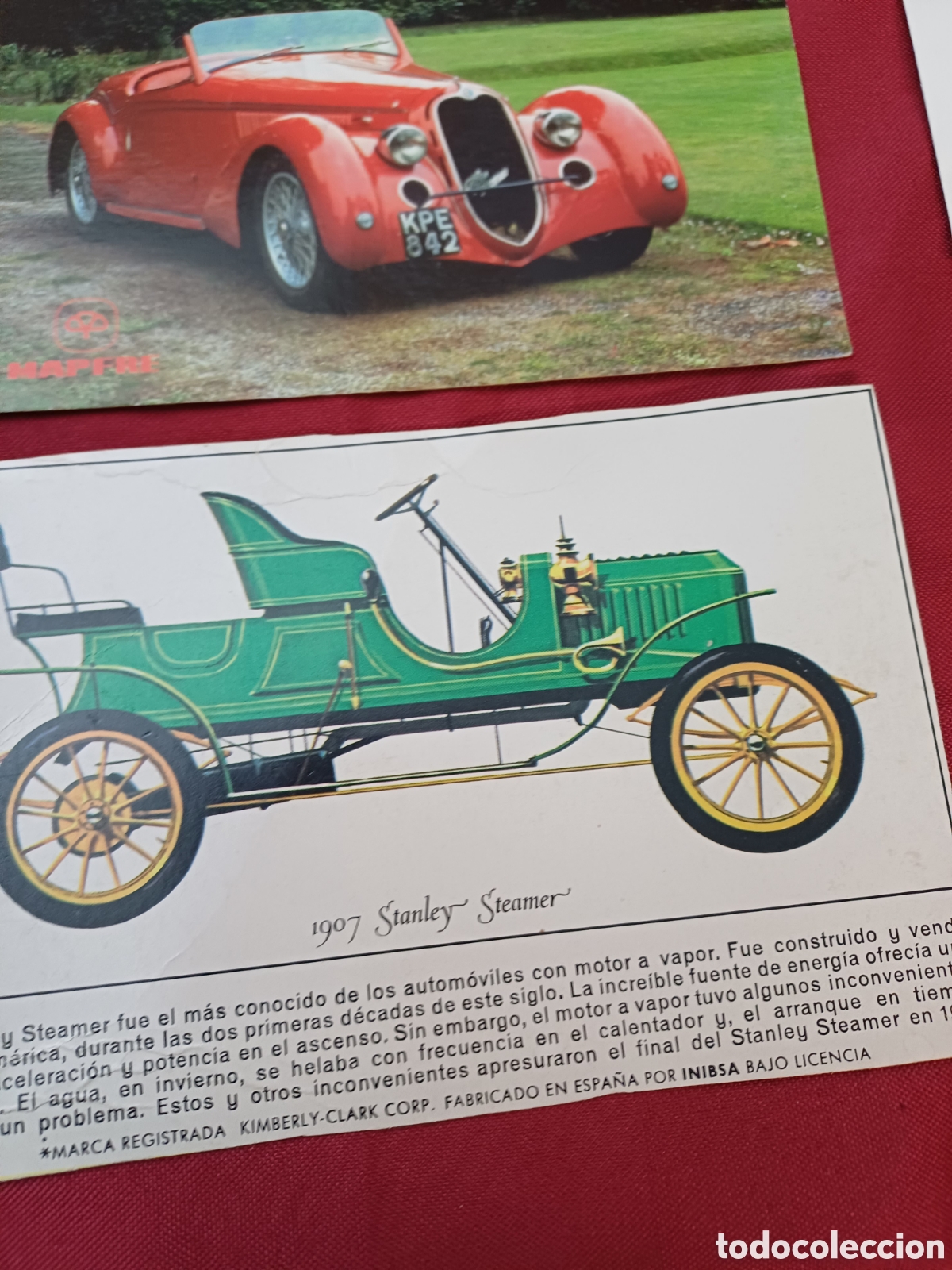 Postales: LOTE POSTALES DE COCHES, MAPFRE Y VARIOS - Foto 8