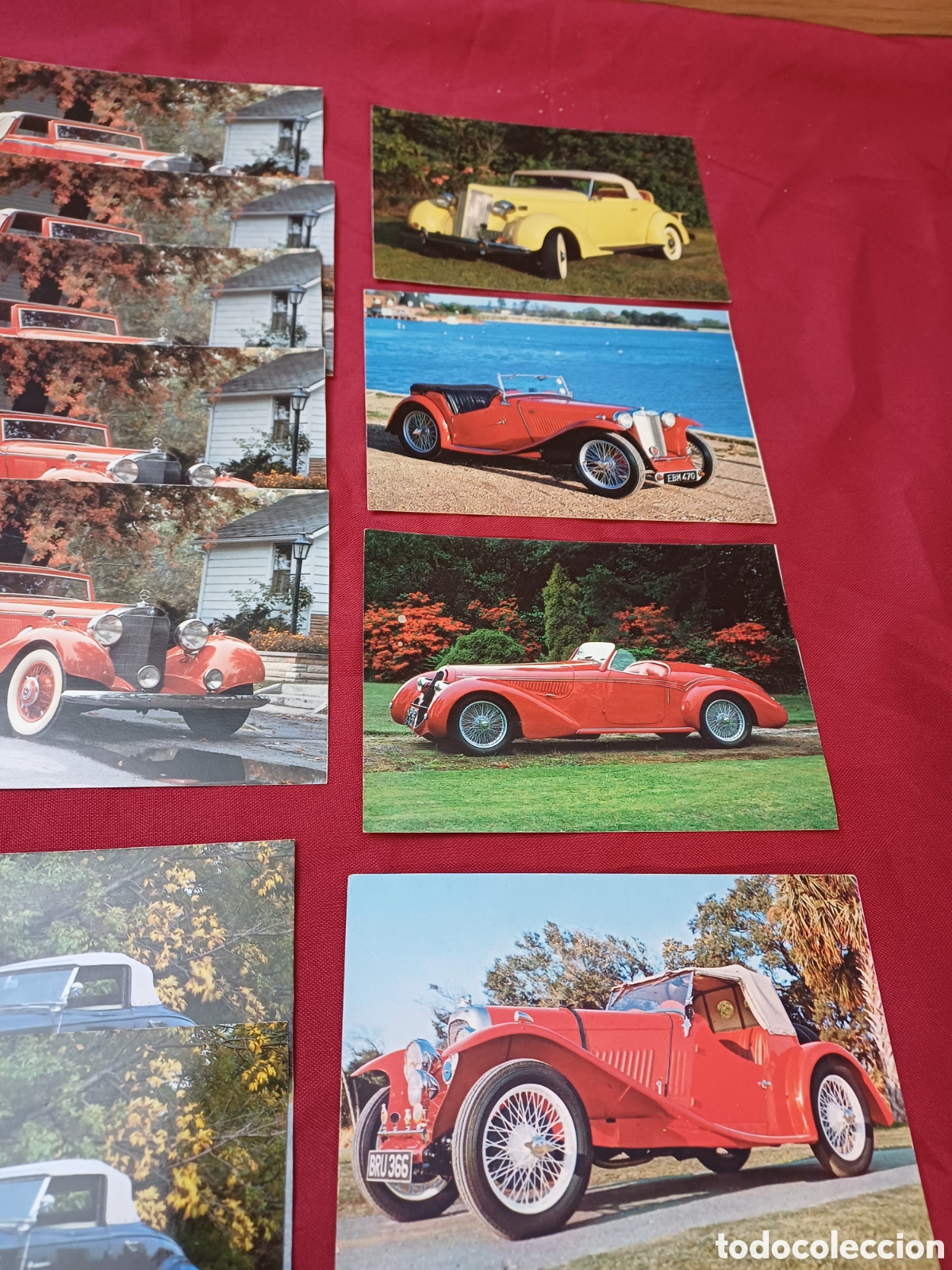 Postales: LOTE POSTALES DE COCHES, MAPFRE Y VARIOS - Foto 10