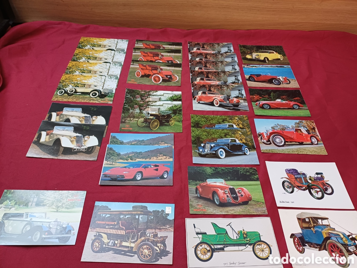 Postales: LOTE POSTALES DE COCHES, MAPFRE Y VARIOS - Foto 1