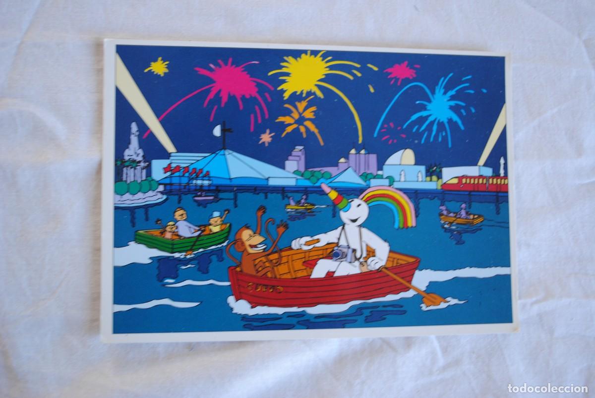 Postales: CURRO EN LA EXPO 92 , EN BARCA . - Foto 1