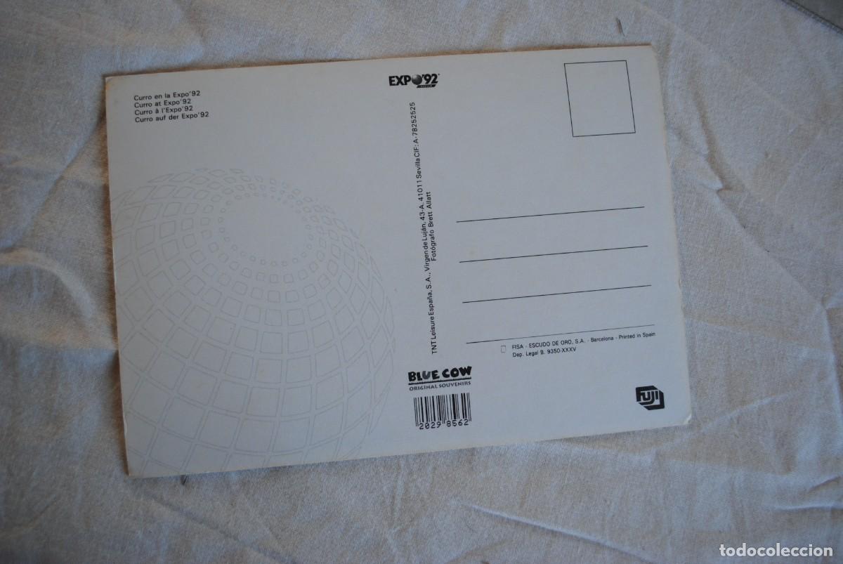 Postales: CURRO EN LA EXPO 92 , EN BARCA . - Foto 2
