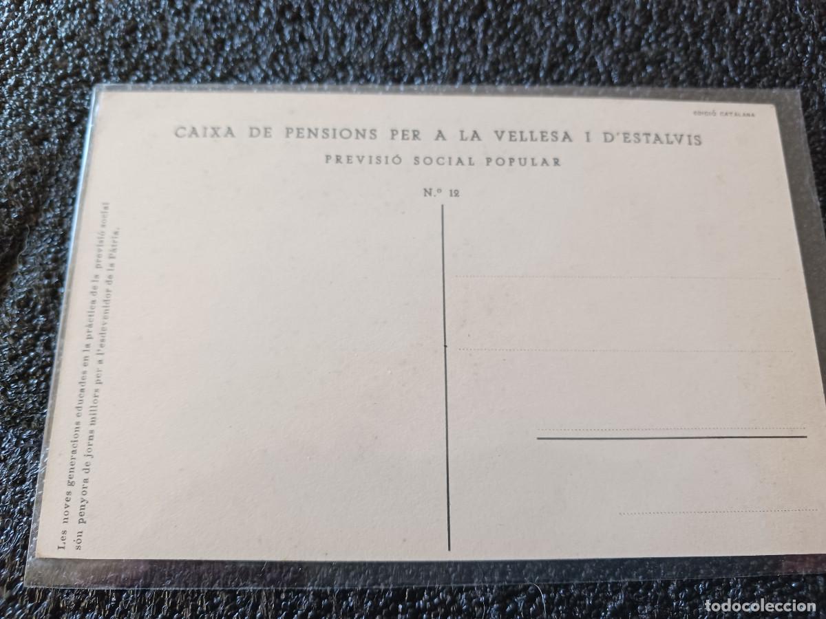 Postales: caixa de pensions per a la vellesa i d`estalvis - Foto 2