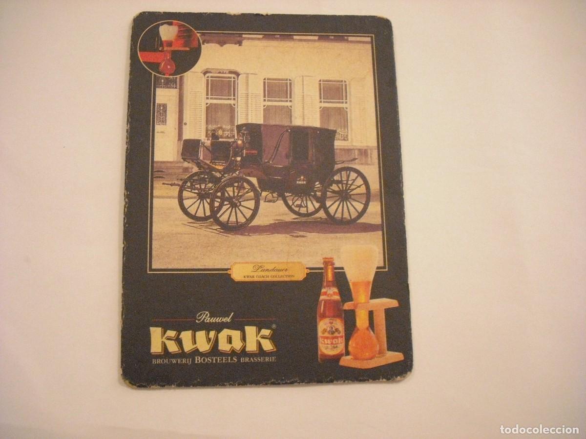 Postales: CERVEZA KWAK . POSAVASOS / POSTAL - Foto 1