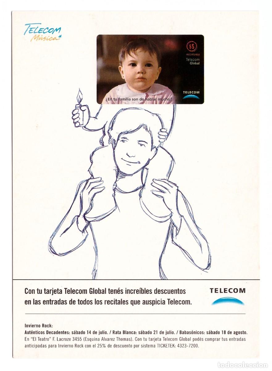Postales: ARGENTINA // TELECOM M&Uacute;SICA - Foto 1