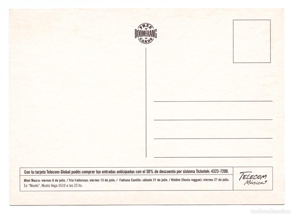 Postales: ARGENTINA // TELECOM M&Uacute;SICA - Foto 2