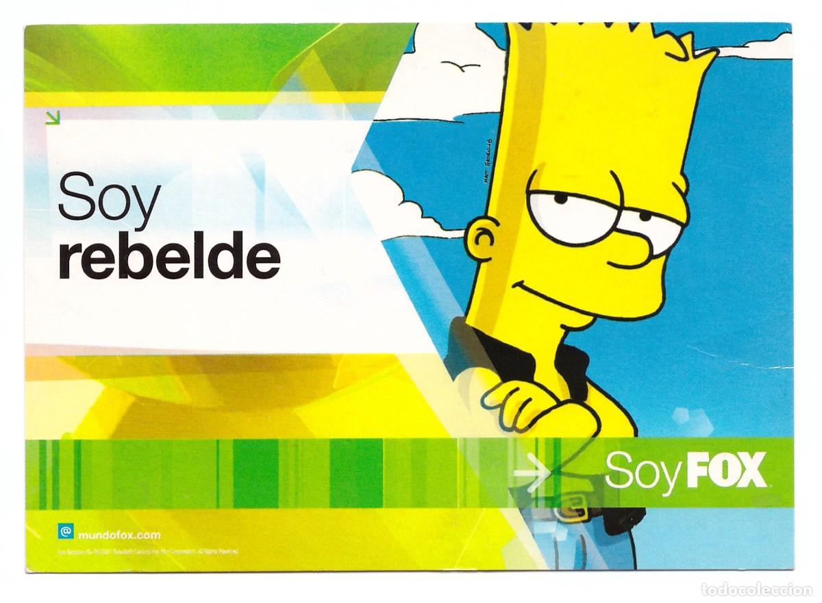 Postales: LOS SIMPSON // CADENA FOX - Foto 1