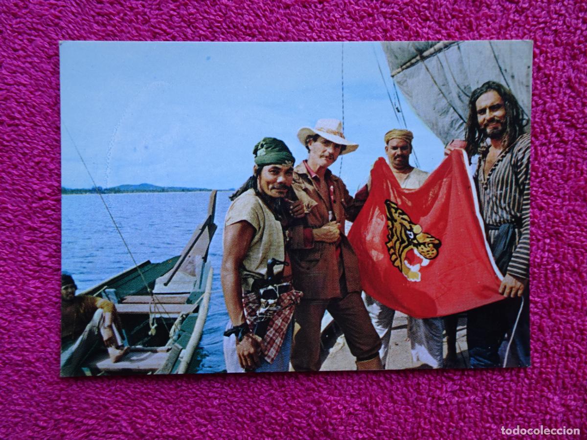 Postales: sandokan h&eacute;roe de la tv 1976 n&ordm; 9 postal sin usar - Foto 1