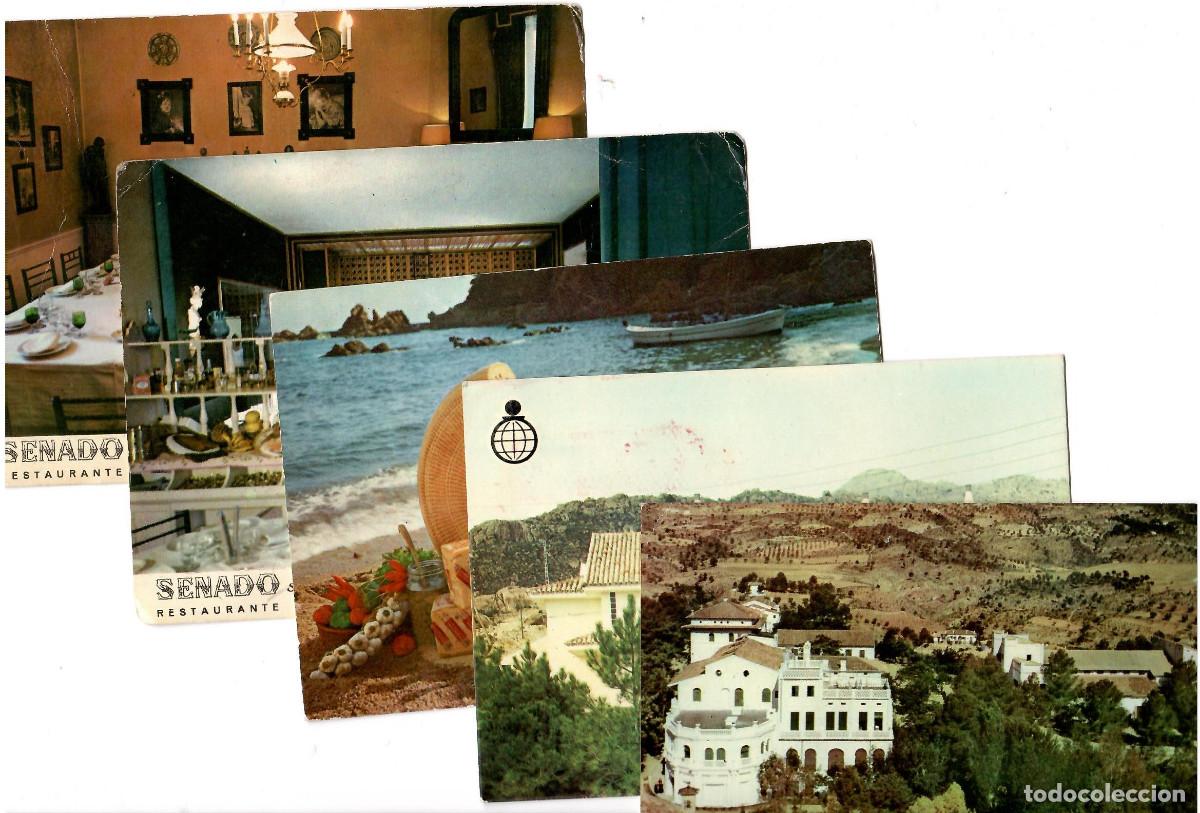 Postales: CURIOSO LOTE DE POSTALES PUBLICITARIAS - Foto 1