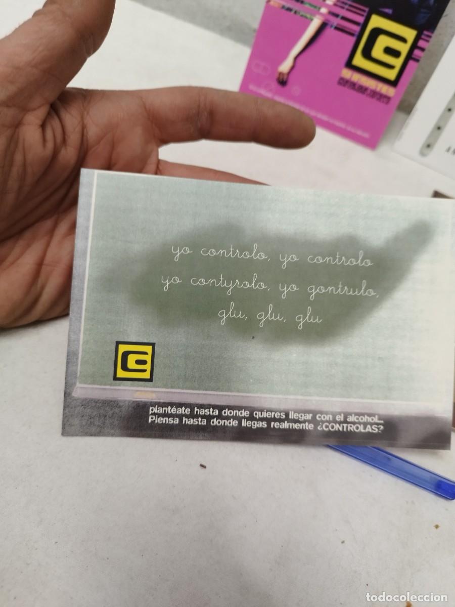 Postales: Lote de 4 postales publicidad, energy control. - Foto 2