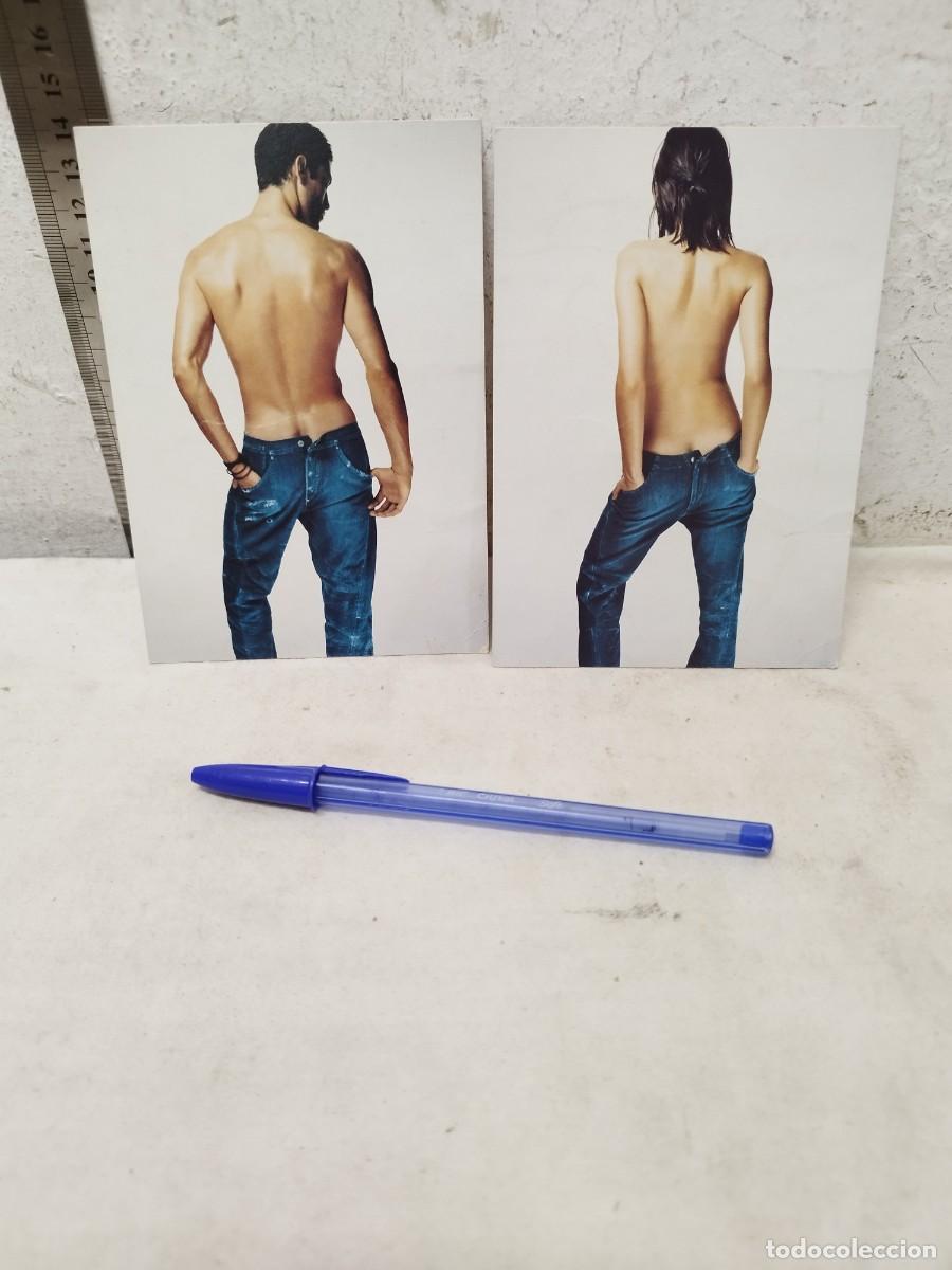 Postales: Dos postales de publicidad, de Levis. Jeans. - Foto 1