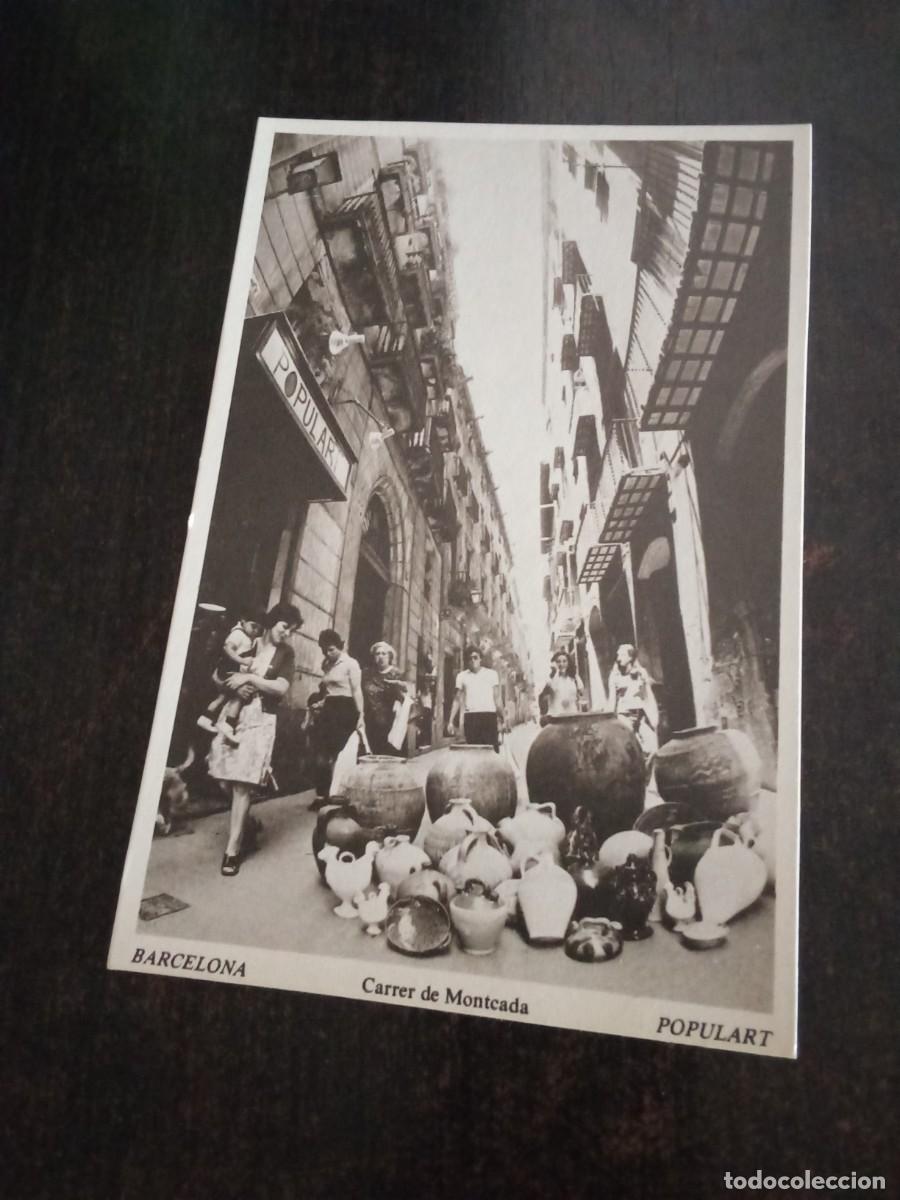 Postales: Barcelona.Carrer Montcada. - Foto 1