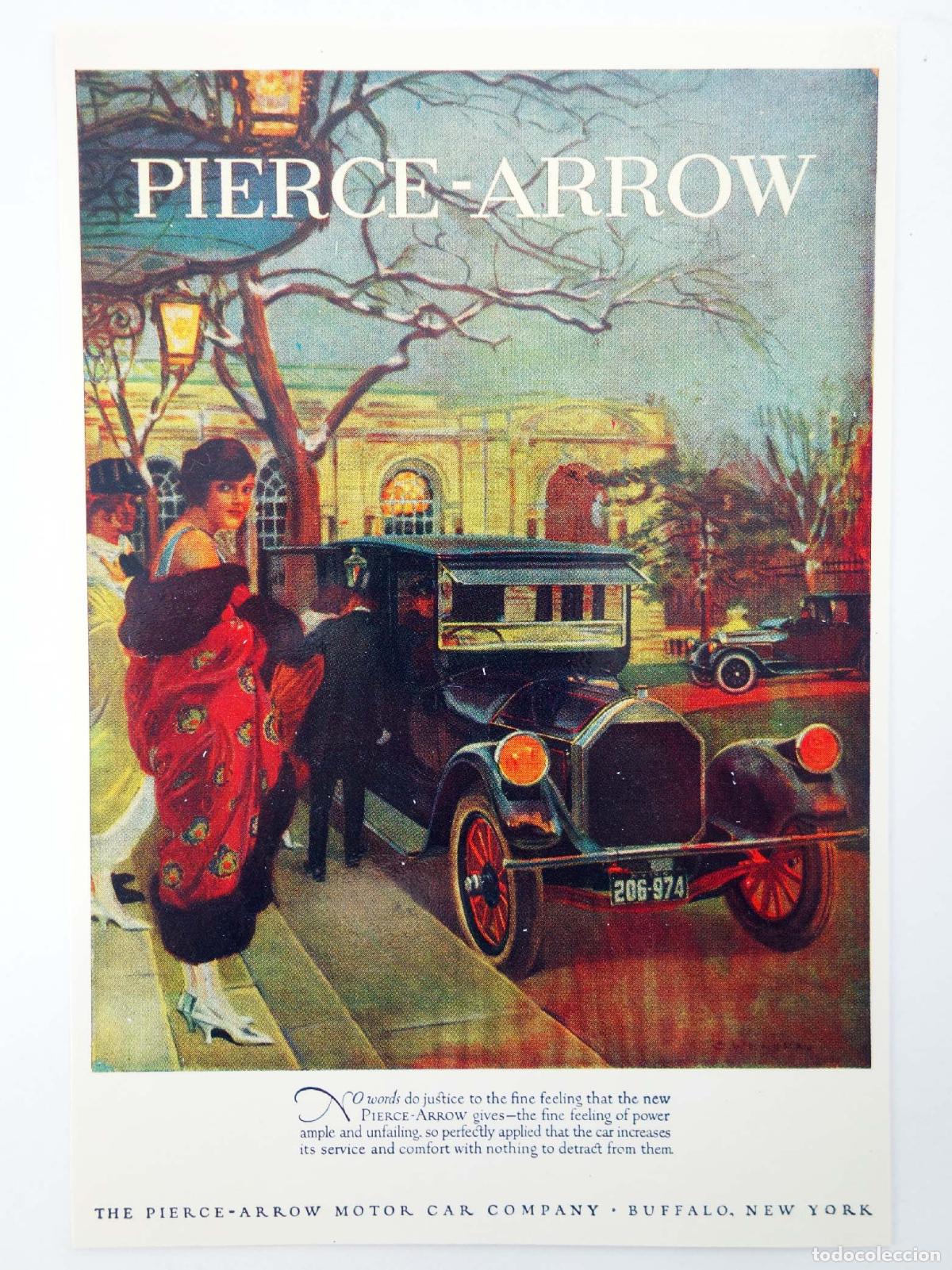 Postales: POSTAL. PIERCE-ARROW ADVERTISEMENT, 1920. Dover, Circa 1987. SIN CIRCULAR - Foto 1