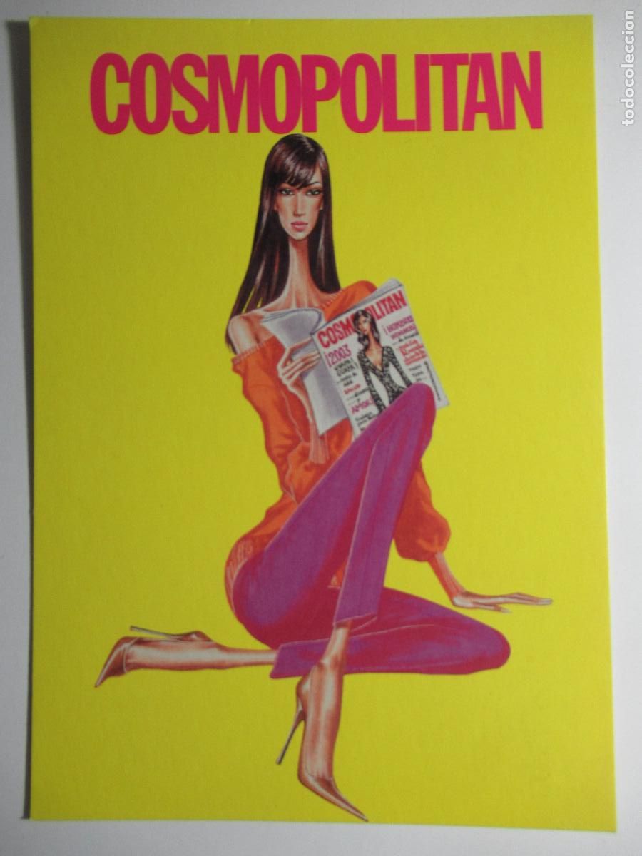 Postales: Postal publicitaria - Cosmopolitan - Foto 1