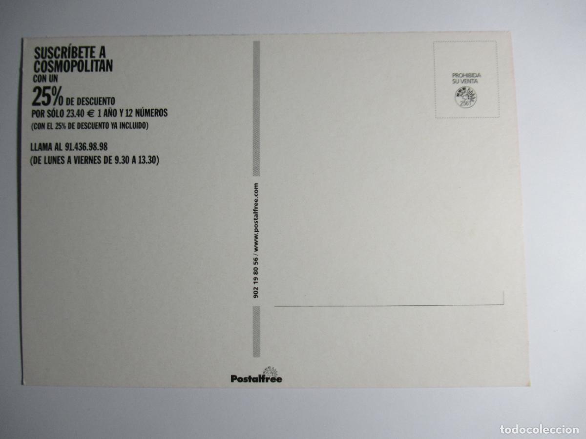 Postales: Postal publicitaria - Cosmopolitan - Foto 2