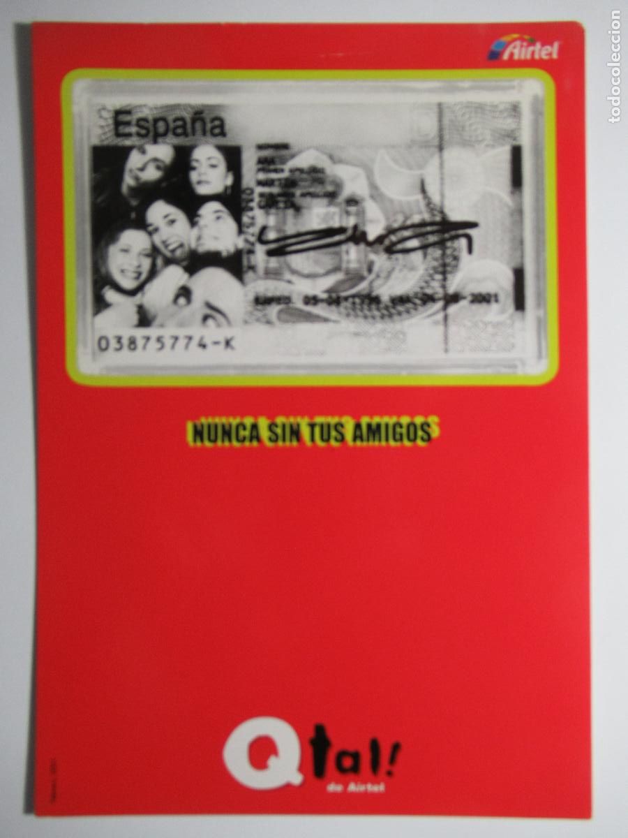 Postales: Postal publicitaria - Airtel - Foto 1