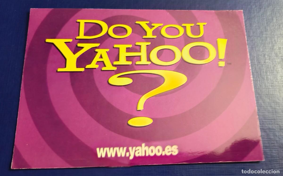 Postales: POSTAL DE PUBLICIDAD YAHOO / SIN CIRCULAR - Foto 1