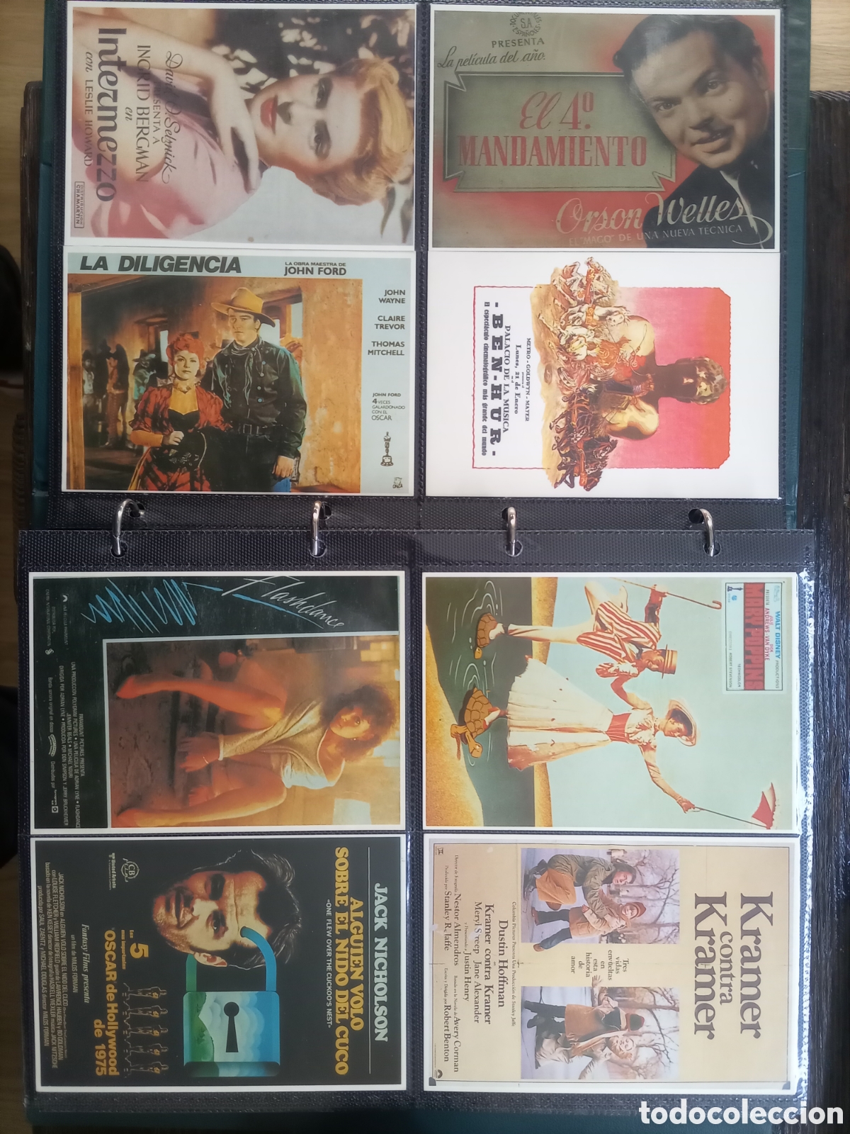 Postales: Colecci&oacute;n 208 postales de cine - Foto 2