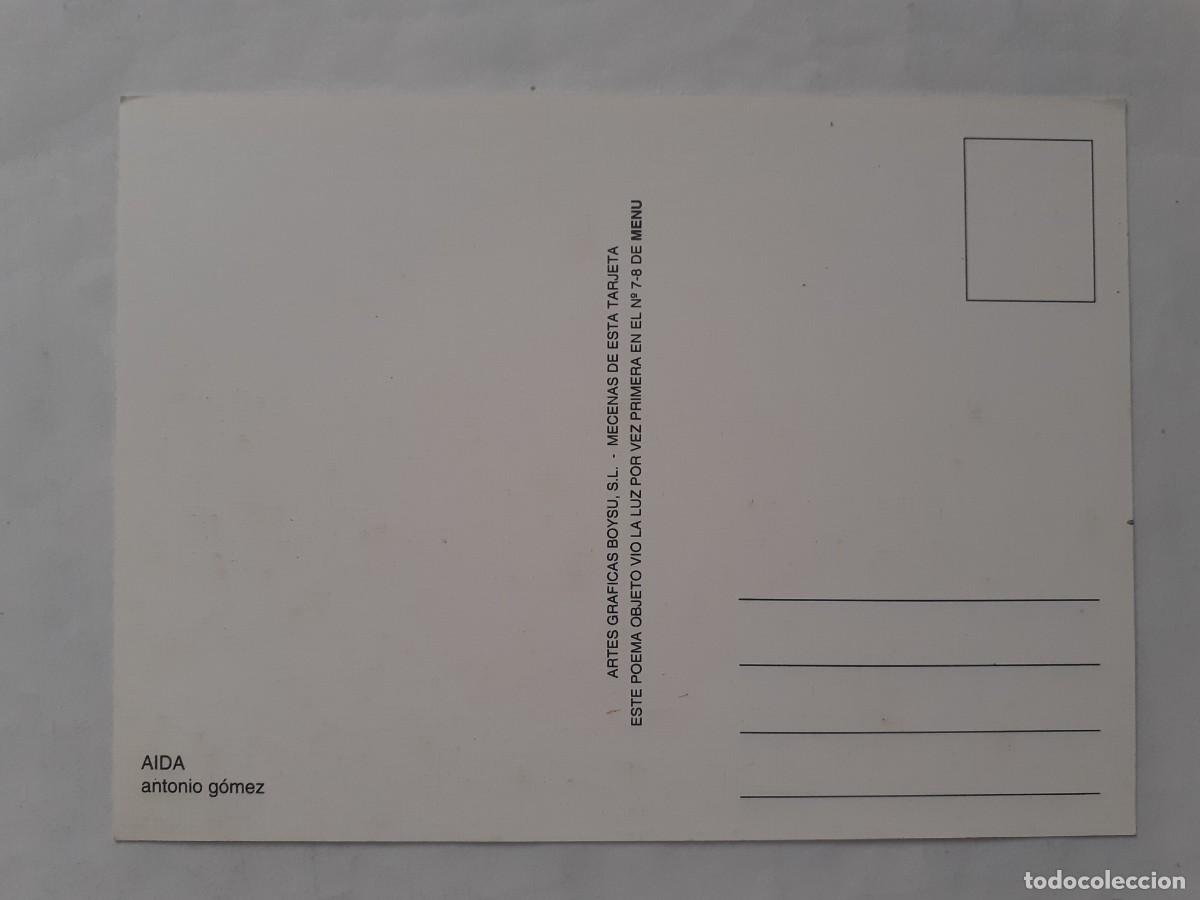 Postales: POSTAL PUBLICITARIAS - AIDA - ANTONIO GOMEZ - Foto 2