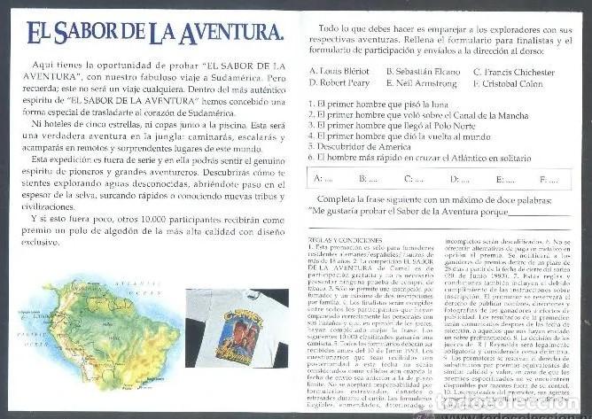 Postales: Tabaco. *Camel - El Sabor de la Aventura* D&iacute;ptico. Nueva. - Foto 3