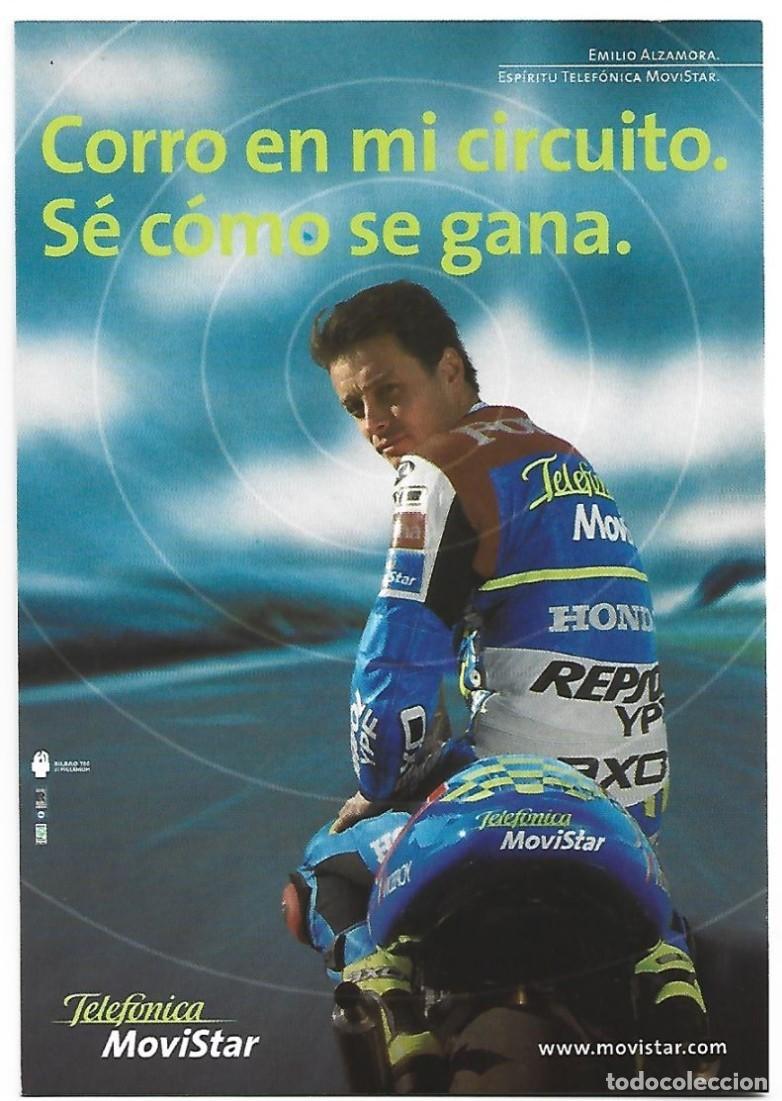 Postales: &rdquo; EMILIO ALZAMORA &rdquo;.- TELEFONICA / MOVISTAR - Foto 1