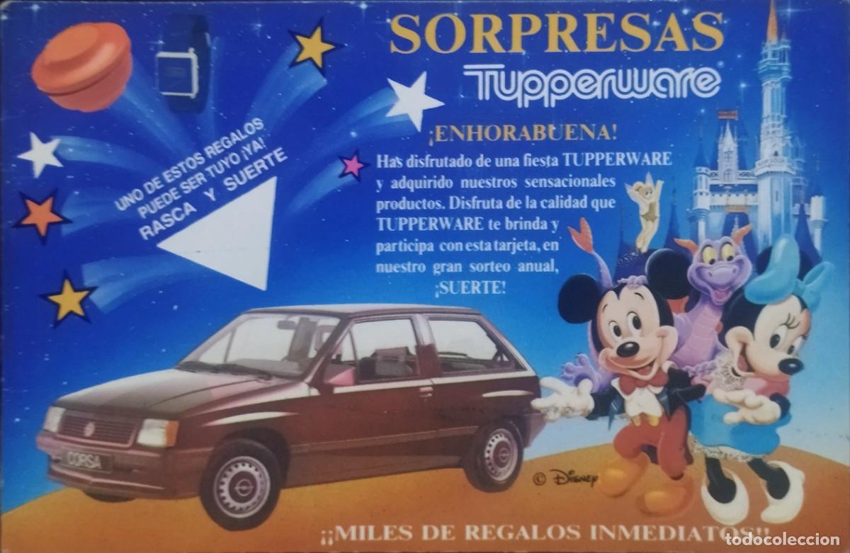 Postales: POSTAL DISNEY RASCA Y GANA. - Foto 1